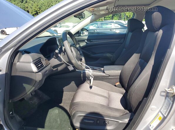 1HGCV3F48KA009215 2019 HONDA ACCORD Silver Widok wnętrza z przodu