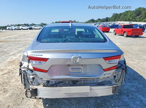 1HGCV3F48KA009215 2019 HONDA ACCORD Silver Widok z tyłu