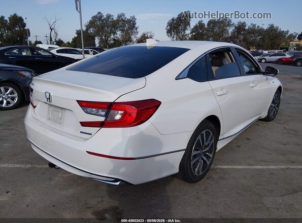 1HGCV3F49KA003018 2019 HONDA ACCORD White Trasero derecho