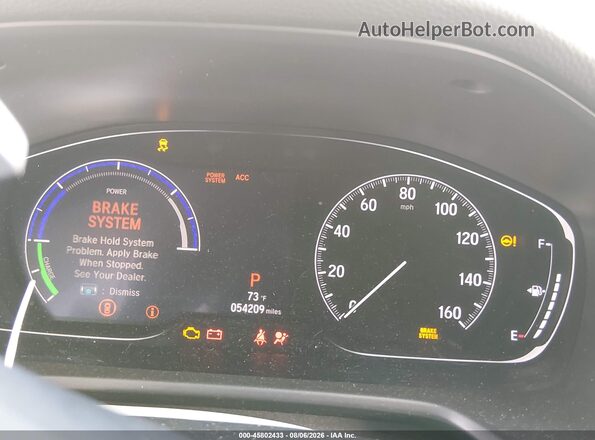 1HGCV3F49KA003018 2019 HONDA ACCORD White Vista de los asientos traseros