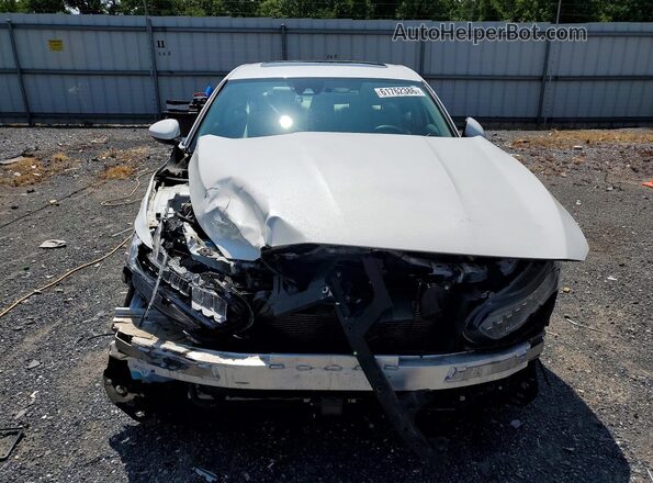 1HGCV3F49MA003894 2021 HONDA ACCORD Белый Вид спереди