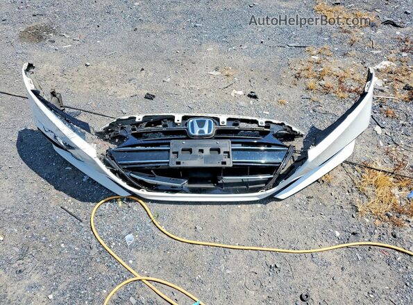 1HGCV3F49MA003894 2021 HONDA ACCORD Белый Вид подкапотного пространства
