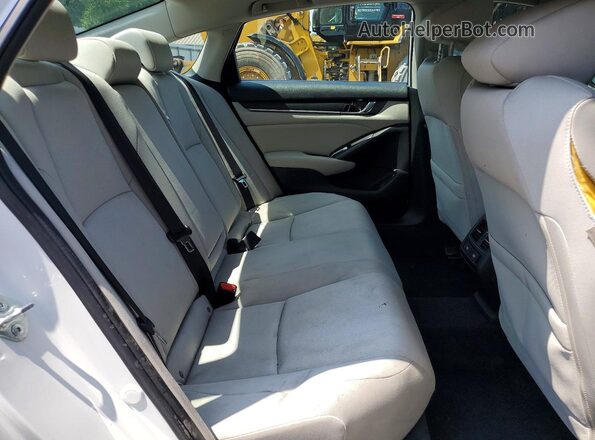 1HGCV3F49MA003894 2021 HONDA ACCORD Белый Вид задних сидений