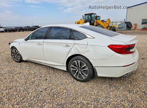 1HGCV3F4XKA013945 2019 HONDA ACCORD Белый Задняя левая четверть