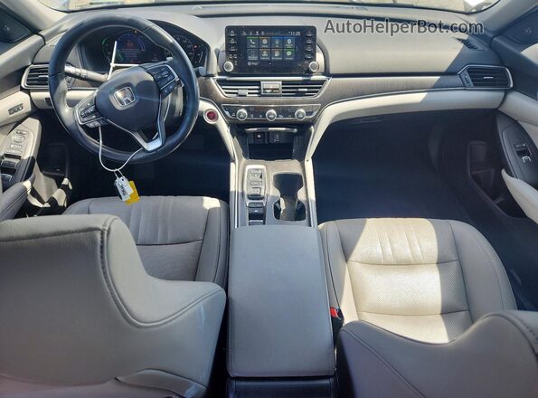 1HGCV3F50LA001331 2020 HONDA ACCORD Серебряный Вид панели приборов