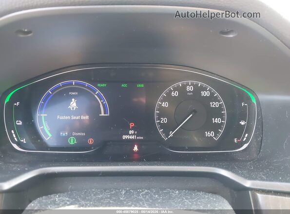 1HGCV3F50LA003547 2020 HONDA ACCORD Белый Вид задних сидений