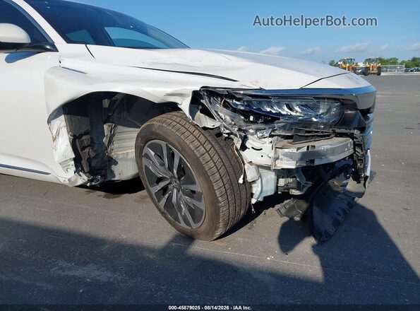 1HGCV3F50LA003547 2020 HONDA ACCORD Белый Вид спереди