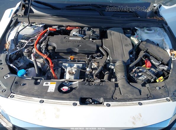 1HGCV3F50LA003547 2020 HONDA ACCORD Белый Вид сзади