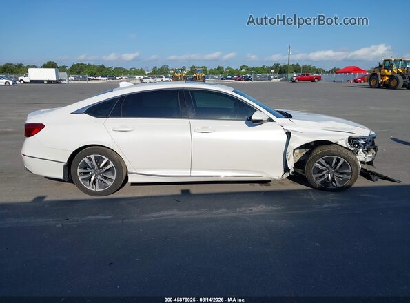1HGCV3F50LA003547 2020 HONDA ACCORD Белый Вид задней части салона