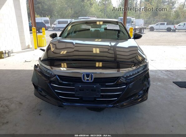 1HGCV3F50MA005347 2021 HONDA ACCORD Черный Вид щитка приборов