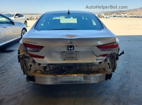 1HGCV3F50MA016848 2021 HONDA ACCORD White უკანა ხედი