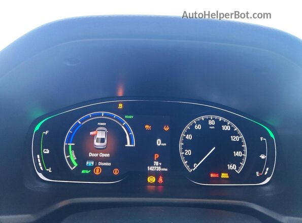 1HGCV3F50MA016848 2021 HONDA ACCORD White ხელსაწყოთა პანელის ხედი
