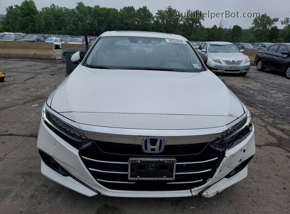1HGCV3F50NA001798 2022 HONDA ACCORD Белый Вид спереди