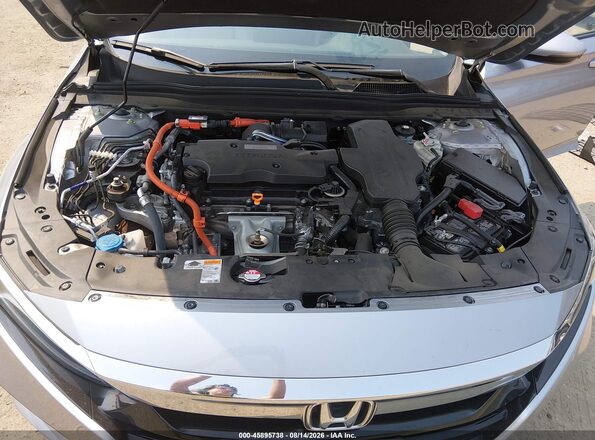 1HGCV3F51LA006179 2020 HONDA ACCORD Silver Widok z tyłu