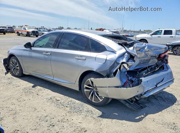 1HGCV3F51MA019645 2021 HONDA ACCORD Silver Rear left