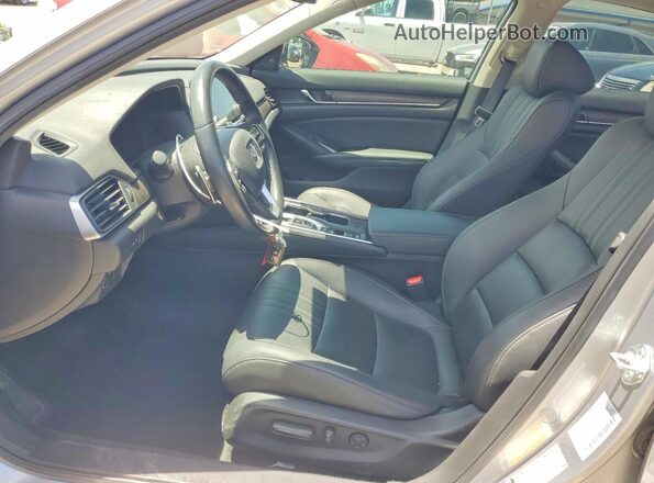 1HGCV3F51MA019645 2021 HONDA ACCORD Silver Front interior view