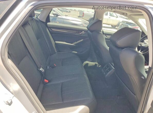 1HGCV3F51MA019645 2021 HONDA ACCORD Silver Rear seats view