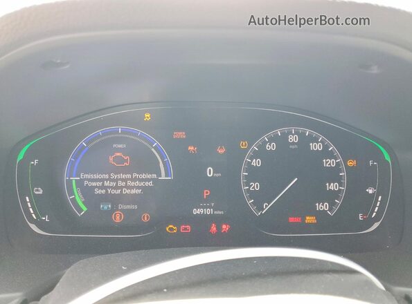 1HGCV3F51MA019645 2021 HONDA ACCORD Silver Instrument cluster view