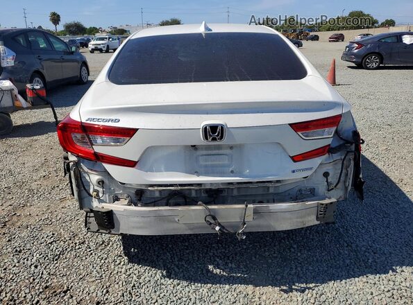 1HGCV3F52MA021081 2021 HONDA ACCORD White Widok z tyłu