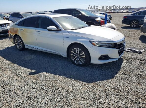 1HGCV3F52MA021081 2021 HONDA ACCORD White Przód prawy