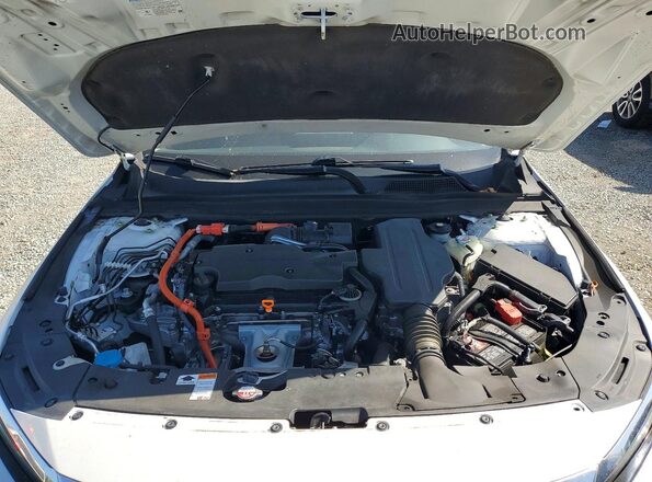 1HGCV3F52MA021081 2021 HONDA ACCORD White Widok wnętrza z tyłu