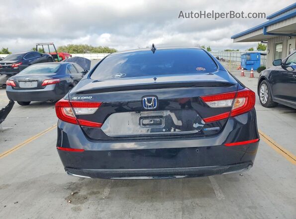 1HGCV3F53MA008405 2021 HONDA ACCORD Черный Вид сзади