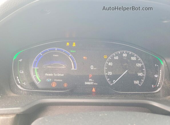 1HGCV3F53MA008405 2021 HONDA ACCORD Черный Вид щитка приборов