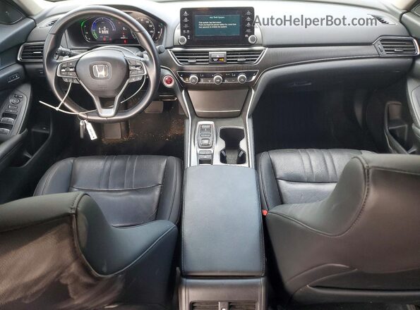 1HGCV3F53MA008405 2021 HONDA ACCORD Черный Вид панели приборов