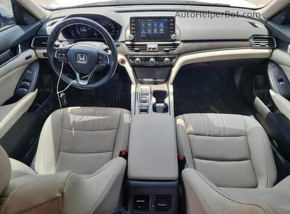 1HGCV3F53MA015287 2021 HONDA ACCORD White წინა პანელის ხედი