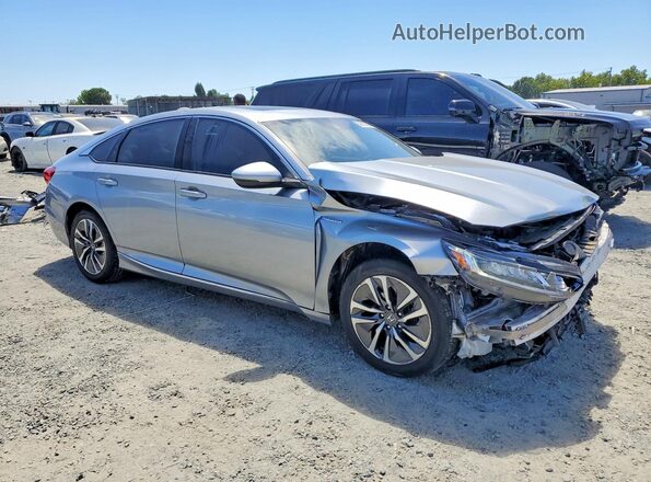 1HGCV3F54JA003905 2018 HONDA ACCORD Silver Առջևի աջ