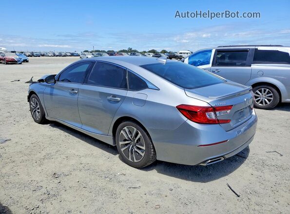 1HGCV3F54JA003905 2018 HONDA ACCORD Silver Հետևի ձախ