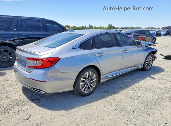 1HGCV3F54JA003905 2018 HONDA ACCORD Silver Հետևի աջ