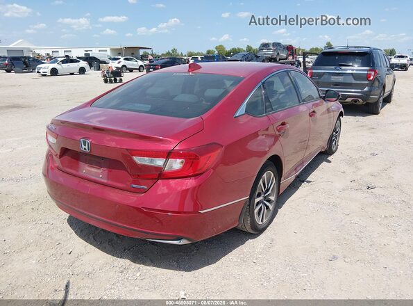 1HGCV3F54MA008171 2021 HONDA ACCORD Red Задня права чверть