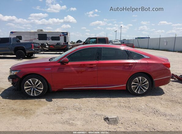 1HGCV3F54MA008171 2021 HONDA ACCORD Red 