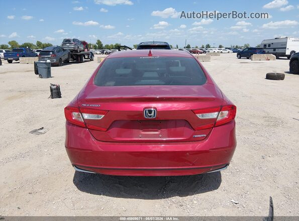 1HGCV3F54MA008171 2021 HONDA ACCORD Red 