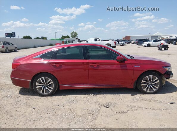 1HGCV3F54MA008171 2021 HONDA ACCORD Red Панорамний вид салону 360°