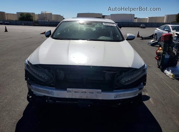 1HGCV3F54NA003585 2022 HONDA ACCORD White Դիմացի տեսք