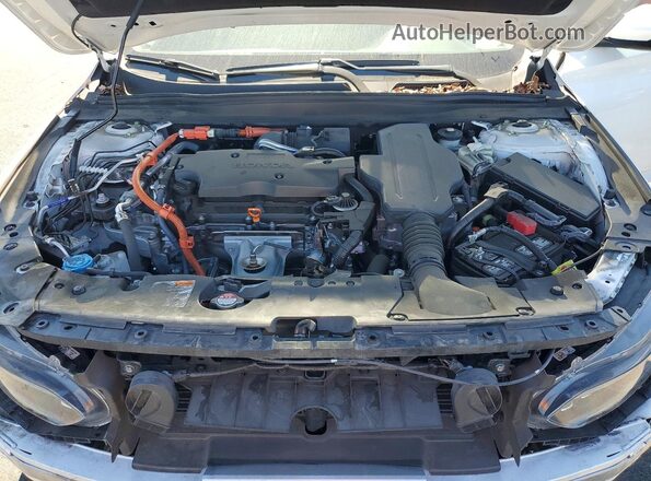 1HGCV3F54NA003585 2022 HONDA ACCORD White Սալոնի հետևի տեսք