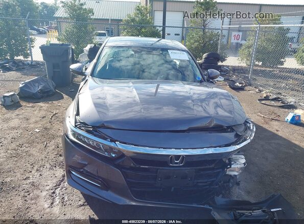 1HGCV3F55KA011576 2019 HONDA ACCORD Gray Vista del cuadro de instrumentos
