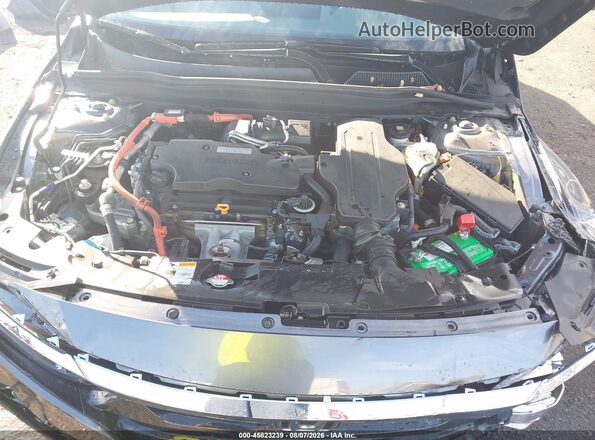 1HGCV3F55KA011576 2019 HONDA ACCORD Gray Vista trasera