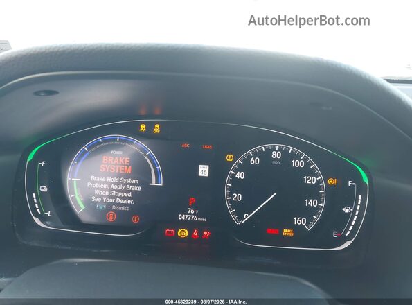 1HGCV3F55KA011576 2019 HONDA ACCORD Gray Vista de los asientos traseros