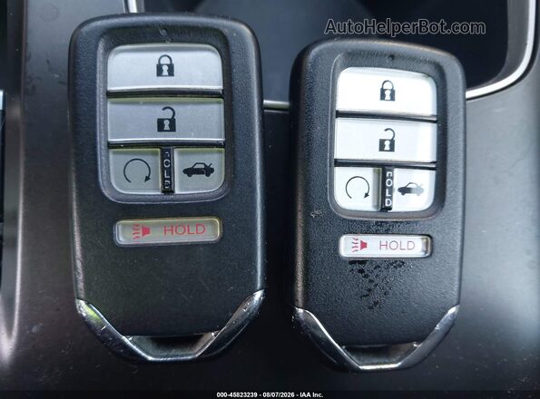 1HGCV3F55KA011576 2019 HONDA ACCORD Gray Vista del salpicadero