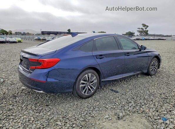 1HGCV3F55LA000451 2020 HONDA ACCORD Синий Задняя правая четверть