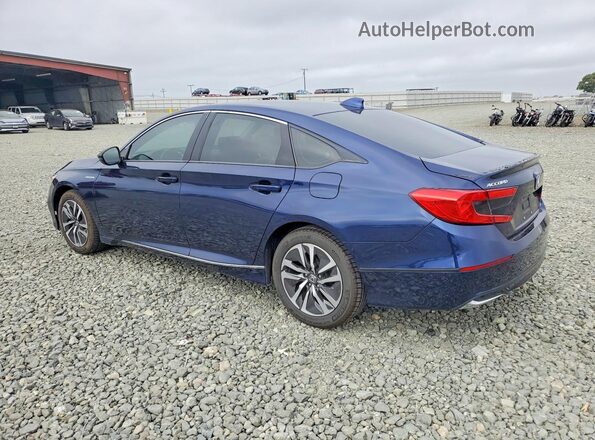 1HGCV3F55LA000451 2020 HONDA ACCORD Синий Задняя левая четверть