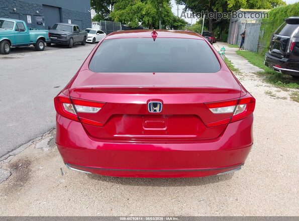 1HGCV3F55NA025580 2022 HONDA ACCORD Red 