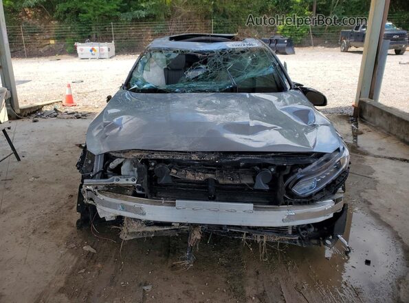 1HGCV3F56JA009284 2018 HONDA ACCORD Серебряный Вид спереди