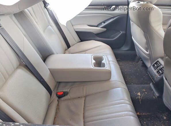 1HGCV3F56JA009284 2018 HONDA ACCORD Серебряный Вид задних сидений