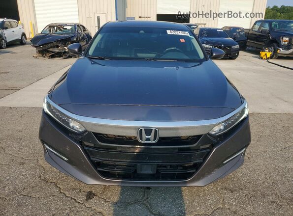 1HGCV3F56LA014858 2020 HONDA ACCORD Серый Вид спереди