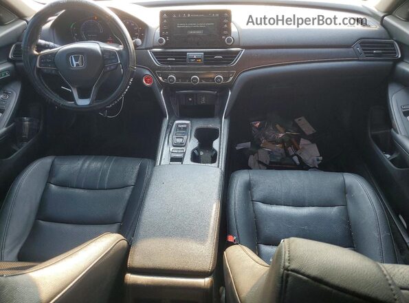 1HGCV3F56LA014858 2020 HONDA ACCORD Серый Вид панели приборов