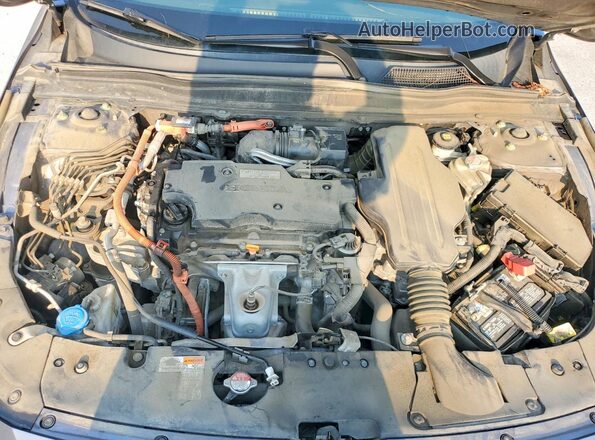1HGCV3F56LA014858 2020 HONDA ACCORD Серый Вид задней части салона